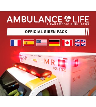 Ambulance Life: A Paramedic Simulator - Official Siren Pack DLC Steam Key GLOBAL